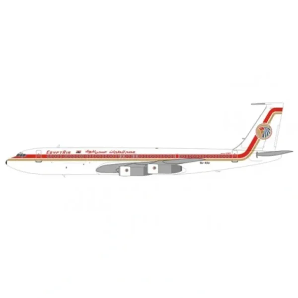 InFlight IF7070312A 1:200 Egypt Air Boeing 707-300 SU-AOU - Miniature Marvels: Airplane Models & Painted Dice* Airplane Model