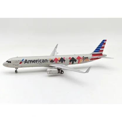 InFlight200 IF321AA0124 American Airlines Airbus A321-231N162AA Stand Up To Cancer - Miniature Marvels: Airplane Models & Painted Dice* Airplane Model