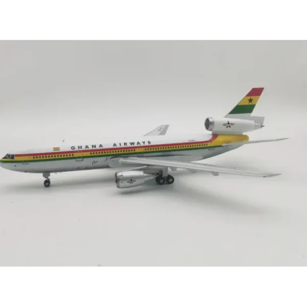 *Inflight IFDC10GH0622P 1:200 Ghana Airways McDonnell Douglas DC-10-30 - Miniature Marvels: Airplane Models & Painted Dice* Airplane Model