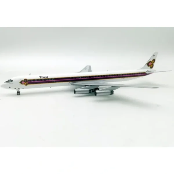 *Inflight IFDC863TG1222 1:200 Thai McDonnell Douglas DC-8-63 - Miniature Marvels: Airplane Models & Painted Dice* Airplane Model