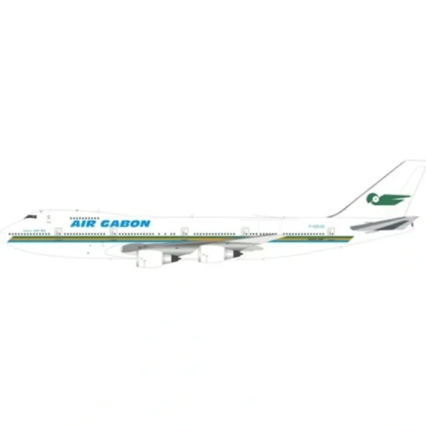 *InFlight IF742GN0722 1:200 Air Gabon Boeing 747-200 F-ODJG - Miniature Marvels: Airplane Models & Painted Dice* Airplane Model