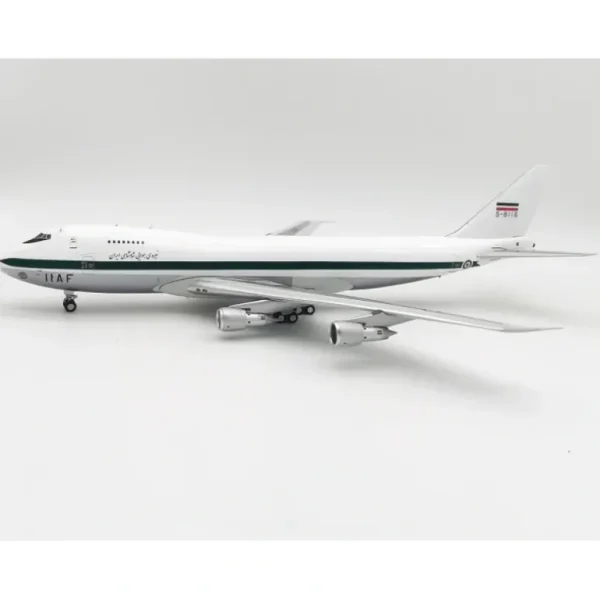 *Inflight IF741IIAF01P 1:200 Iran Air Force Boeing 747-100 - Miniature Marvels: Airplane Models & Painted Dice* Airplane Model