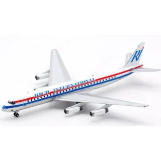 InFlight200 IF862JN0619 Rich International Airways DC-8-62 - Miniature Marvels: Airplane Models & Painted Dice* Airplane Model
