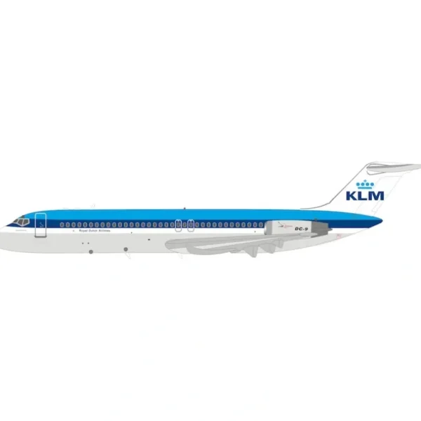 *InFlight IF932KL0819 1:200 KLM Douglas DC-9-32 - Miniature Marvels: Airplane Models & Painted Dice* Airplane Model