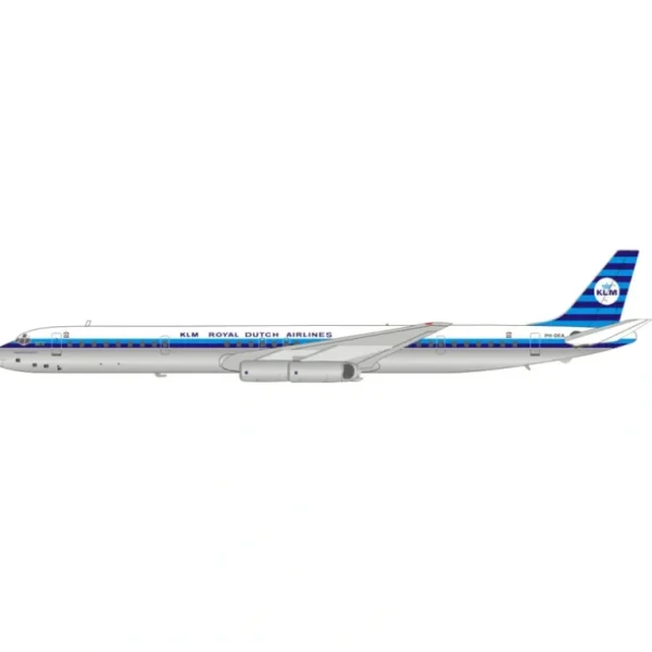 *InFlight IF863KL0220P 1:200 KLM Royal Dutch Airlines DC-8-63 - Miniature Marvels: Airplane Models & Painted Dice* Airplane Model