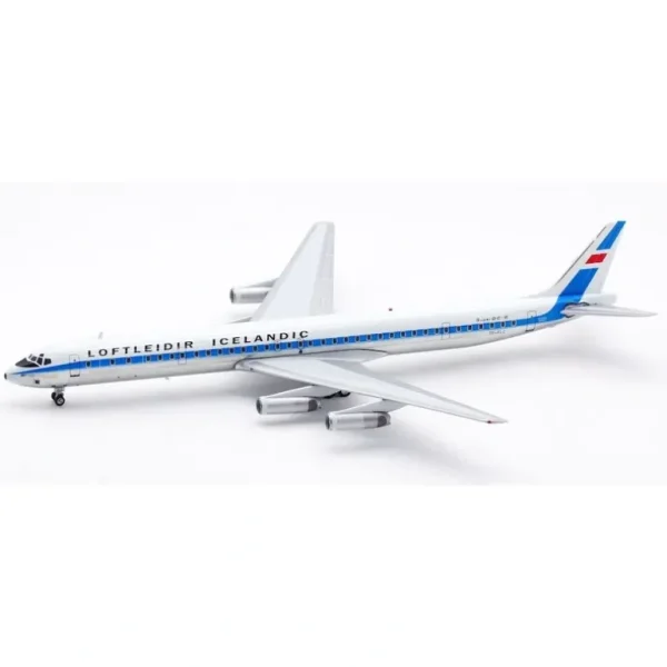 InFlight200 IF863LL0923P DC-8-63CF LOFTLEIDIR TF-FLC Polished - Miniature Marvels: Airplane Models & Painted Dice* Airplane Model