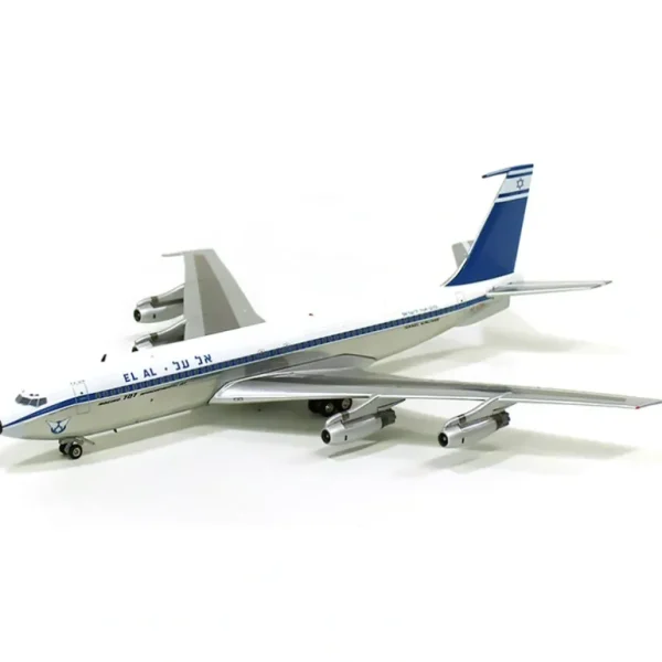 *Inflight IF70740714P 1:200 El AL Boeing 707-458 - Miniature Marvels: Airplane Models & Painted Dice* Airplane Model