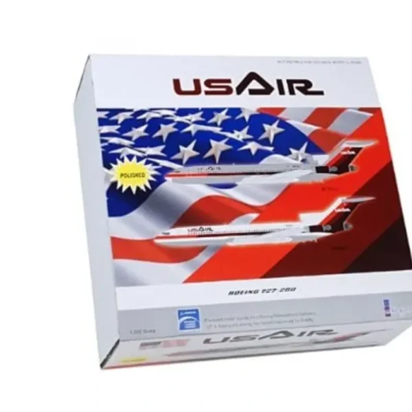 *Inflight IF7220701PA 1:200 USAir Boeing 727-200 - Miniature Marvels: Airplane Models & Painted Dice* Shop All