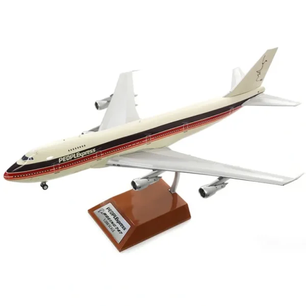 Inflight IF742PE001 1:200 PeoplExpress Boeing 747-200 "Bob Hope" - Miniature Marvels: Airplane Models & Painted Dice* Airplane Model