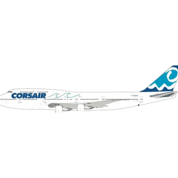 *InFlight IF743SEA0619 1:200 Corsair Boeing 747-300 F-GSEA - Miniature Marvels: Airplane Models & Painted Dice* Airplane Model