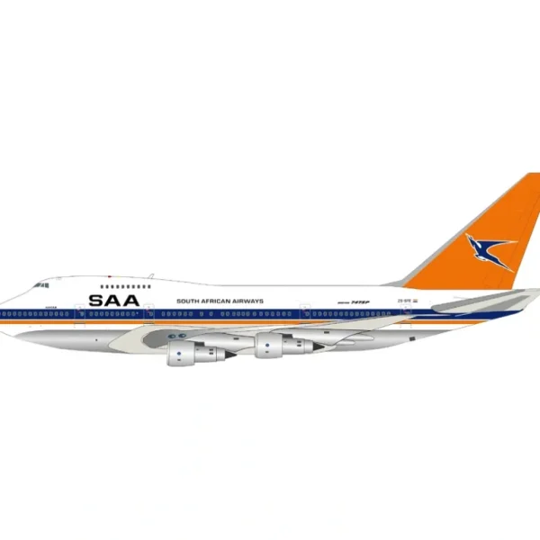 InFlight IF747SP1015P 1:200 South African Airlines Boeing 747SP ZS-SPE - Miniature Marvels: Airplane Models & Painted Dice* Airplane Model