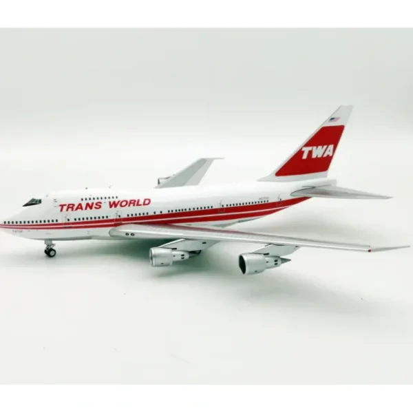 *Inflight IF747SPTW1221 1:200 TWA Boeing 747SP - Miniature Marvels: Airplane Models & Painted Dice* Airplane Model
