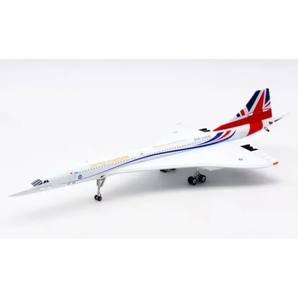 *InFlight IFSSTUK01 1:200 UK Flag Concorde - Miniature Marvels: Airplane Models & Painted Dice* Airplane Model
