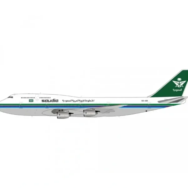 *InFlight IF743SV0718 1:200 Saudi Arabian Boeing 747-300 HZ-AIR - Miniature Marvels: Airplane Models & Painted Dice* Airplane Model