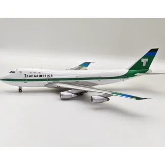 Inflight IF742TV0823 1:200 Transamerica Boeing 747-200 - Miniature Marvels: Airplane Models & Painted Dice* Airplane Model