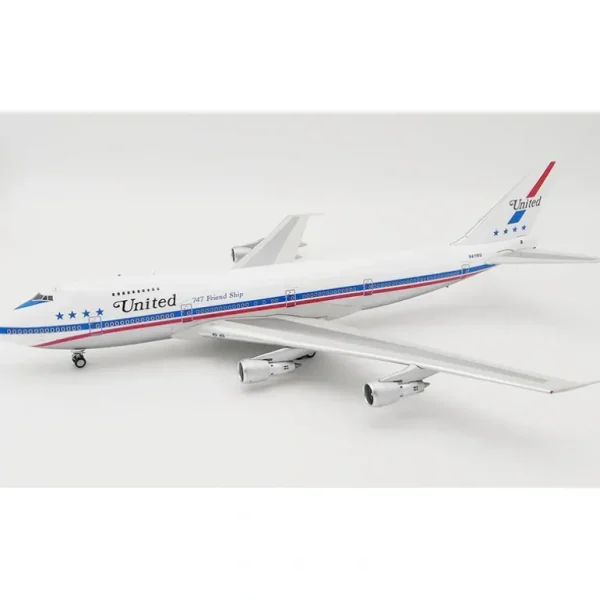 *Inflight IF741UA0818P 1:200 United Boeing 747-100 - Miniature Marvels: Airplane Models & Painted Dice* Airplane Model