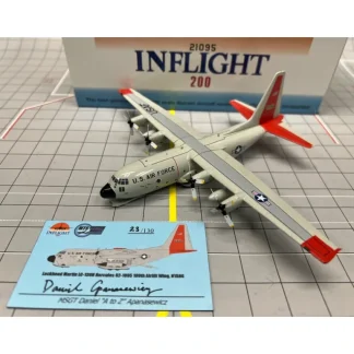 InFlight200 IF130USAF095 1:200 USAF LC-130H Hercules (L-382) 92-1095 "A to Z" Exclusive Signature Edition of 130pcs - Miniature Marvels: Airplane Models & Painted Dice* Airplane Model