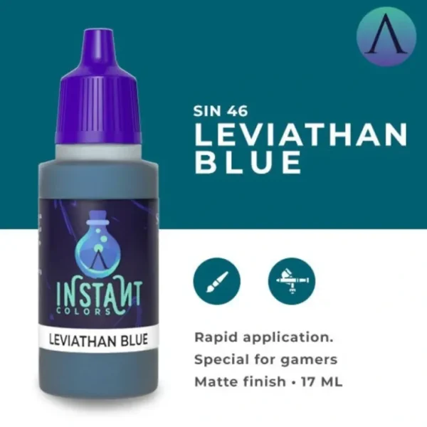 Best Instant Colors: Leviathan Blue S75 SIN-46 - Miniature Marvels: Airplane Models & Painted Dice Paint