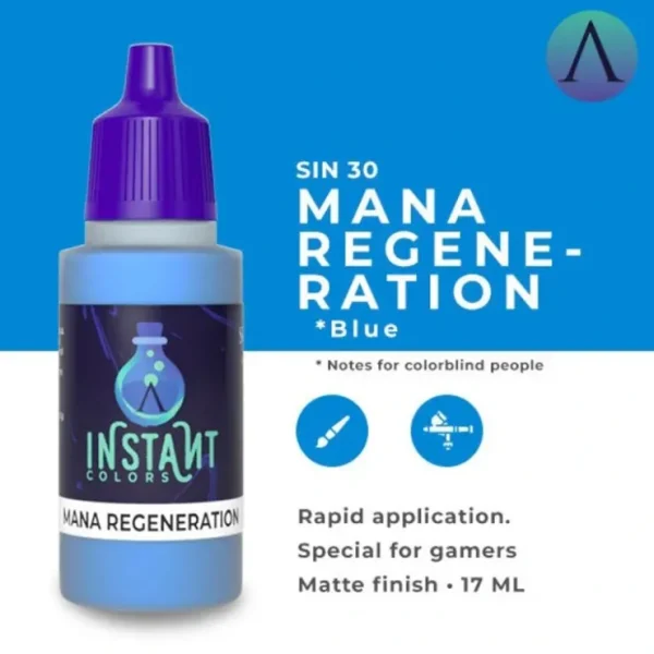 Fashion Instant Colors: Mana Regeneration S75 SIN-30 - Miniature Marvels: Airplane Models & Painted Dice Paint