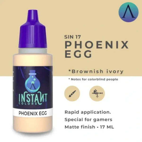 Best Sale Instant Colors: Phoenix Egg S75 SIN-17 - Miniature Marvels: Airplane Models & Painted Dice Paint