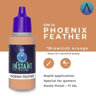 Clearance Instant Colors: Phoenix Feather S75 SIN-14 - Miniature Marvels: Airplane Models & Painted Dice Paint