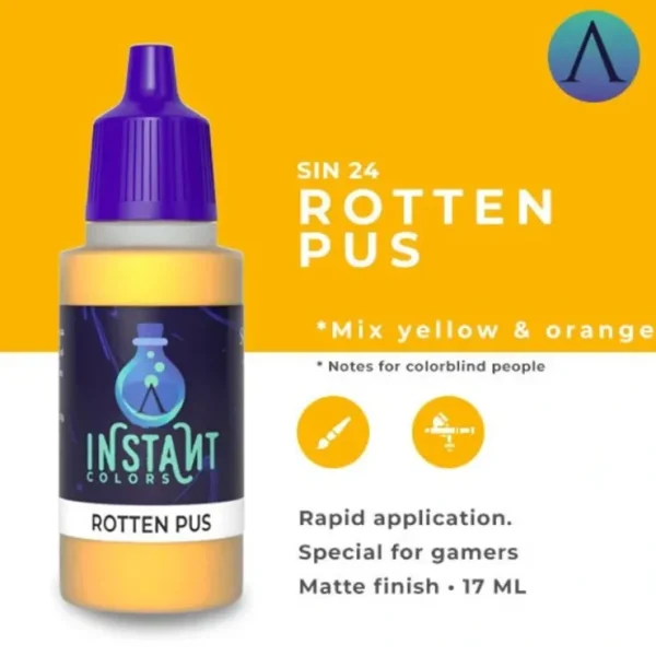 Fashion Instant Colors: Rotten Pus S75 SIN-24 - Miniature Marvels: Airplane Models & Painted Dice Paint