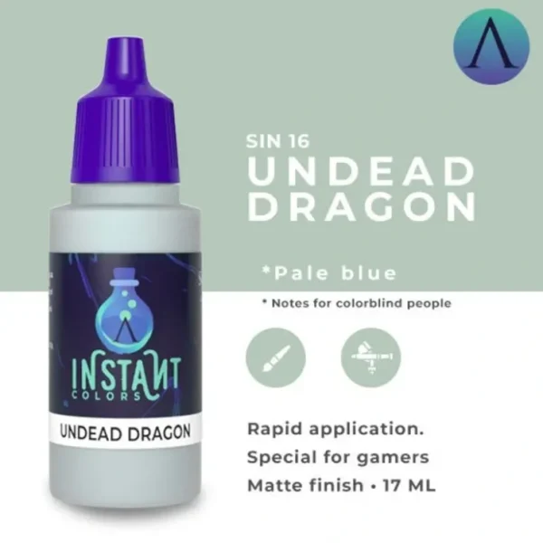 Hot Instant Colors: Undead Dragon S75 SIN-16 - Miniature Marvels: Airplane Models & Painted Dice Paint