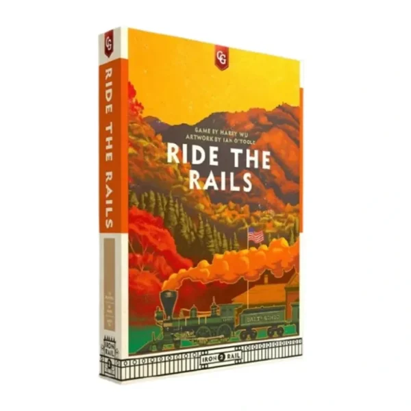Flash Sale Iron Rail #2 - Ride the Rails CSG IR201 - Miniature Marvels: Airplane Models & Painted Dice Board Game