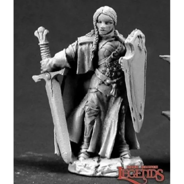 Sale Isabeau Laroche, Female Paladin: Dark Heaven Legends RPR 03364 - Miniature Marvels: Airplane Models & Painted Dice Miniature