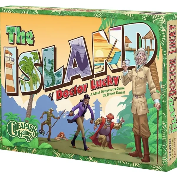 Flash Sale Island of Doctor Lucky CAG 250 - Miniature Marvels: Airplane Models & Painted Dice Board Game