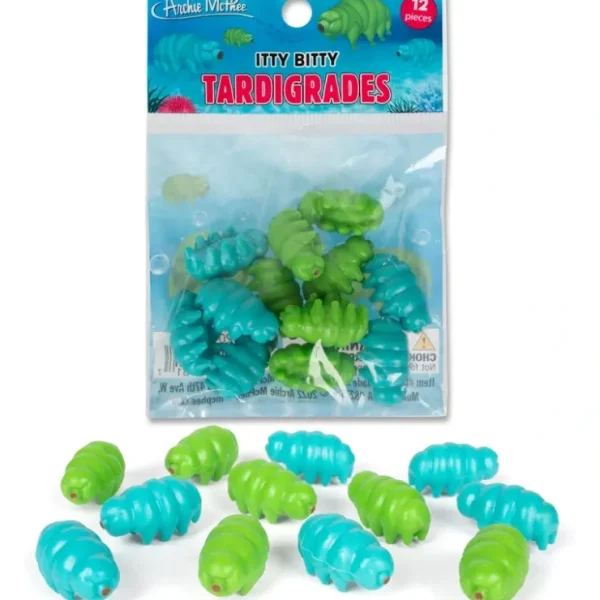 Best Sale Itty Bitty Tardigrades (Bag of 12) - Miniature Plastic Figurines - Archie McPhee - Miniature Marvels: Airplane Models & Painted Dice Egpull