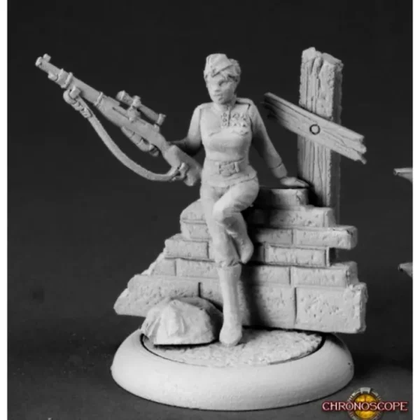 Best Sale Ivanetta Kozlov, Russian Sniper: Chronoscope RPR 50226 - Miniature Marvels: Airplane Models & Painted Dice Miniature