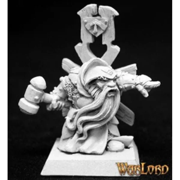 Best Ivar, Dwarf Priest: Warlord RPR 14039 - Miniature Marvels: Airplane Models & Painted Dice Miniature