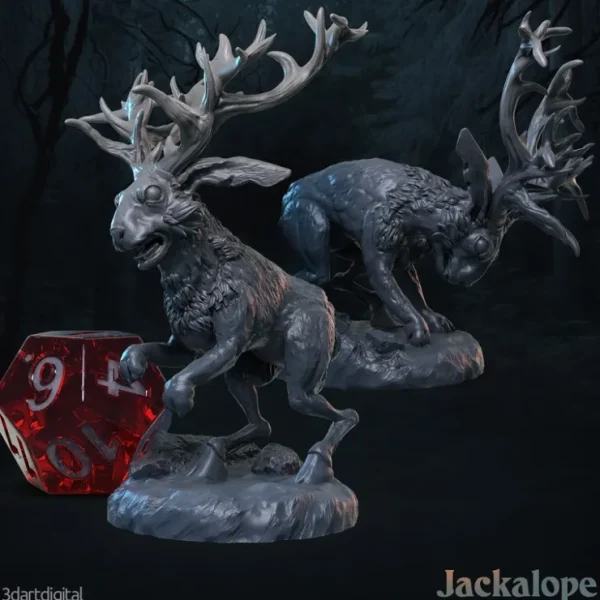 Hot Jackalopes - Miniature Marvels: Airplane Models & Painted Dice Miniature