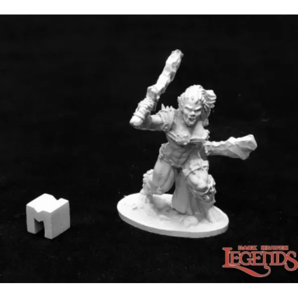 Shop Jade Fire Warrior (2 Weapons): Dark Heaven Legends RPR 03938 - Miniature Marvels: Airplane Models & Painted Dice Miniature