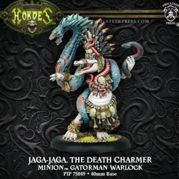 Sale Jaga-Jaga, the Death Charmer: Minions - Warlock PIP 75049 - Miniature Marvels: Airplane Models & Painted Dice Miniature