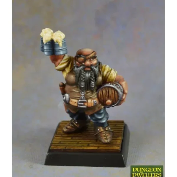 Sale Jalarak Leadbarrels, Dwarf Brewmaster: Dungeon Dwellers RPR 07015 - Miniature Marvels: Airplane Models & Painted Dice Miniature