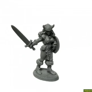Best Jana Frostwind, Barbarian: Bones USA - Dungeon Dwellers RPR 07025 - Miniature Marvels: Airplane Models & Painted Dice Miniature