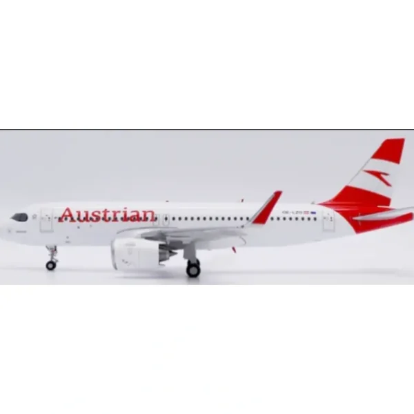 JC Wings LH2443 1:200 Austrian Airlines Airbus A320NEO Reg: OE-LZO - Miniature Marvels: Airplane Models & Painted Dice* Airplane Model