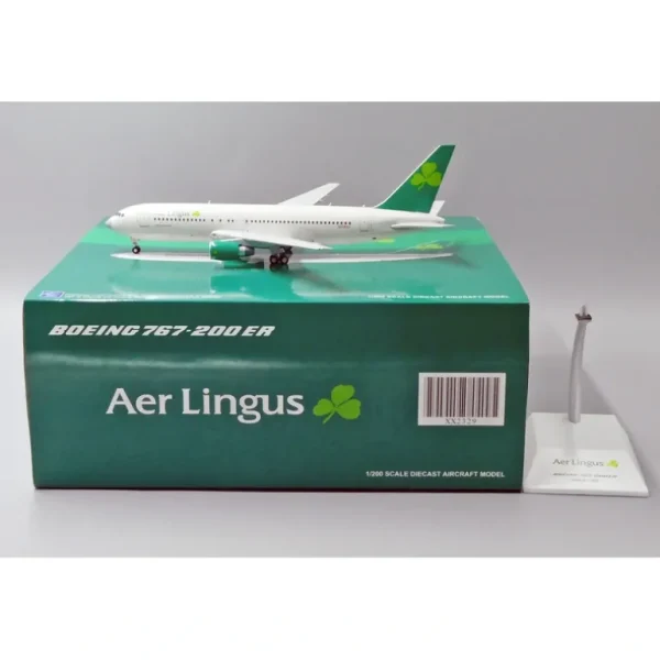 JC Wings XX2329 1:200 Aer Lingus Boeing 767-200ER N234AX - Miniature Marvels: Airplane Models & Painted Dice* Airplane Model