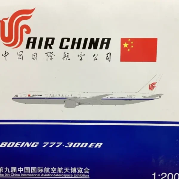 JC Wings XX2983 1:200 Air China Boeing 777-300ER B-2088 - Miniature Marvels: Airplane Models & Painted Dice* Airplane Model