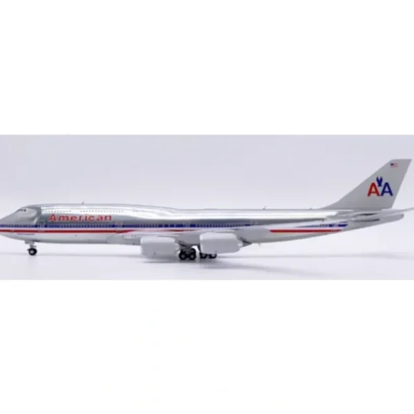 JC Wings XX40215 1:400 American Airlines Boeing 747-8i "Fantasy+Polished" N748AA - Miniature Marvels: Airplane Models & Painted Dice* Airplane Model