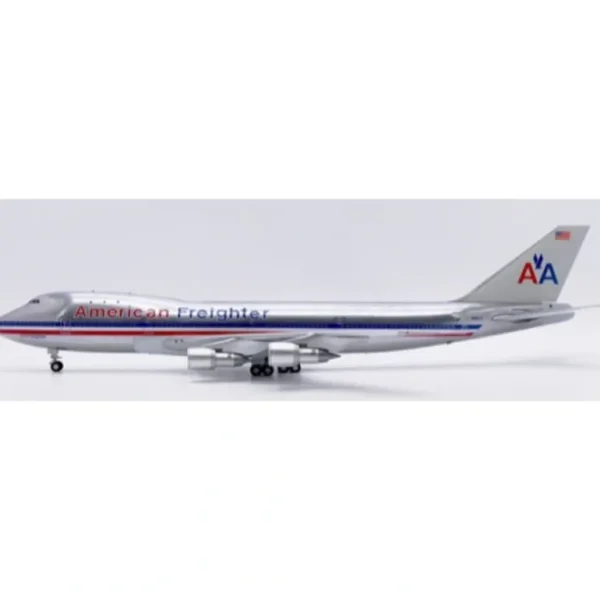 JC Wings XX20290 1:200 American Airlines Freighter Boeing 747-100(SF) "Polished" N9671 - Miniature Marvels: Airplane Models & Painted Dice* Airplane Model