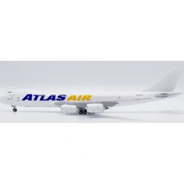 JC Wings XX40147 1:400 Atlas Air Boeing 747-8F "White" N859GT - Miniature Marvels: Airplane Models & Painted Dice* Airplane Model