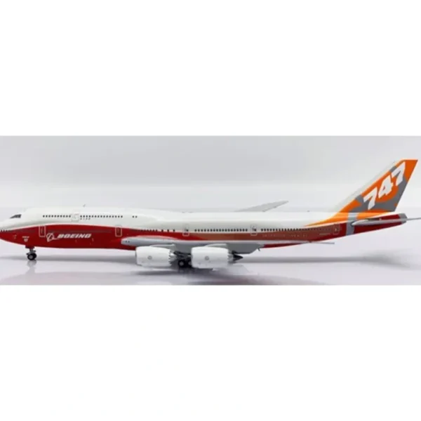 JC Wings XX40142 1:400 Boeing House Color 747-8i "Sunrise" N6067E - Miniature Marvels: Airplane Models & Painted Dice* Airplane Model