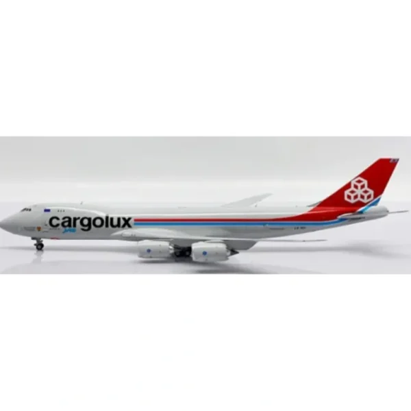 JC Wings XX40155 1:400 Cargolux Boeing 747-8F "powered by JAS" LX-VCI - Miniature Marvels: Airplane Models & Painted Dice* Airplane Model