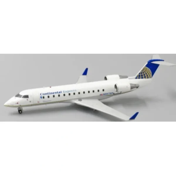 JC Wings XX2653 1:200 Continental Express (Chautauqua Airlines) Bombardier CRJ-200ER N667BR - Miniature Marvels: Airplane Models & Painted Dice* Airplane Model