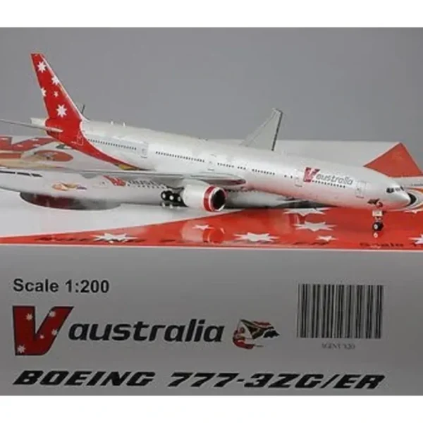 Jc Wings XX2177 1:200 V Australia Boeing 777-3ZG/ER - Miniature Marvels: Airplane Models & Painted Dice* Airplane Model