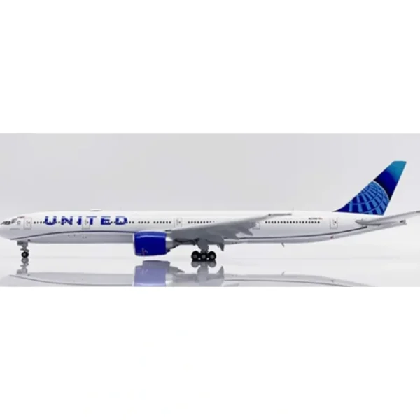 JC Wings XX40183A 1:400 United Airlines Boeing 777-300ER "Sydney World Pride" N2749U (Flaps Down) - Miniature Marvels: Airplane Models & Painted Dice* Airplane Model