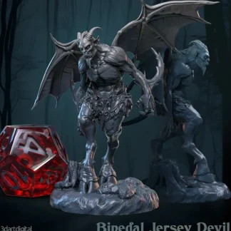 Sale Jersey Devil, Bipedal - Miniature Marvels: Airplane Models & Painted Dice Miniature